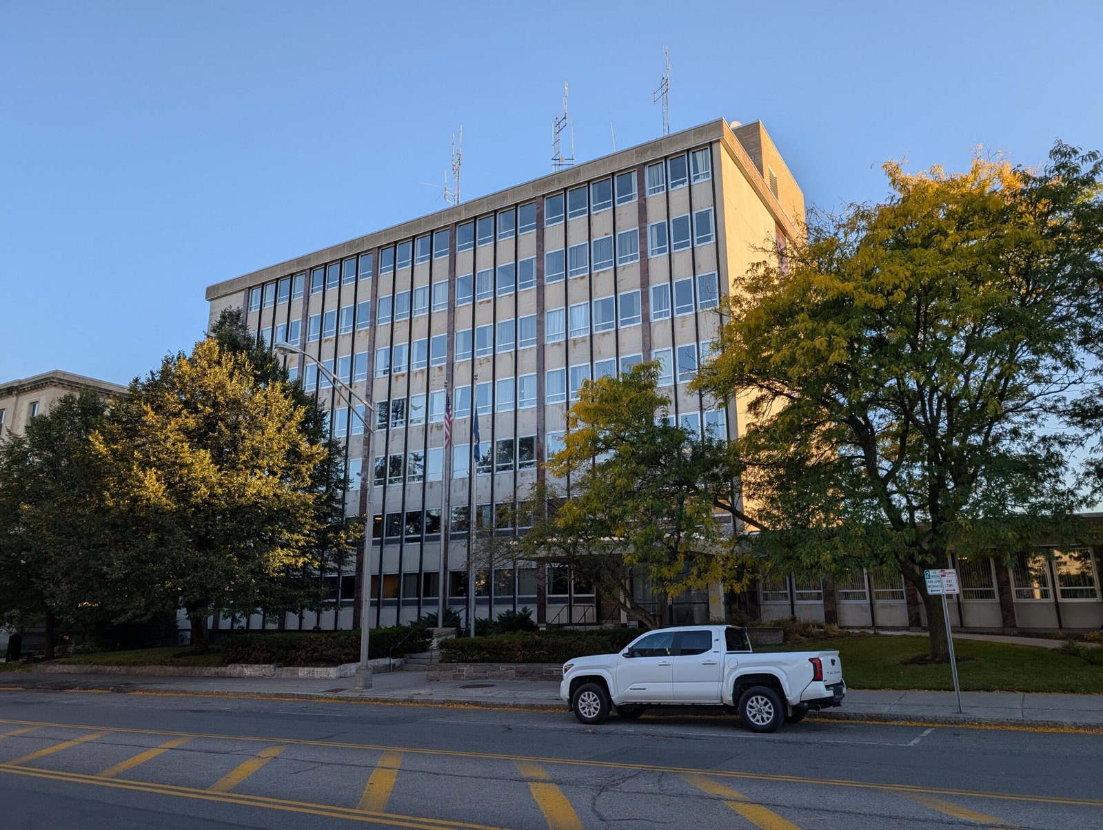 The Jefferson County Office Building at 175 Arsenal Street, Watertown